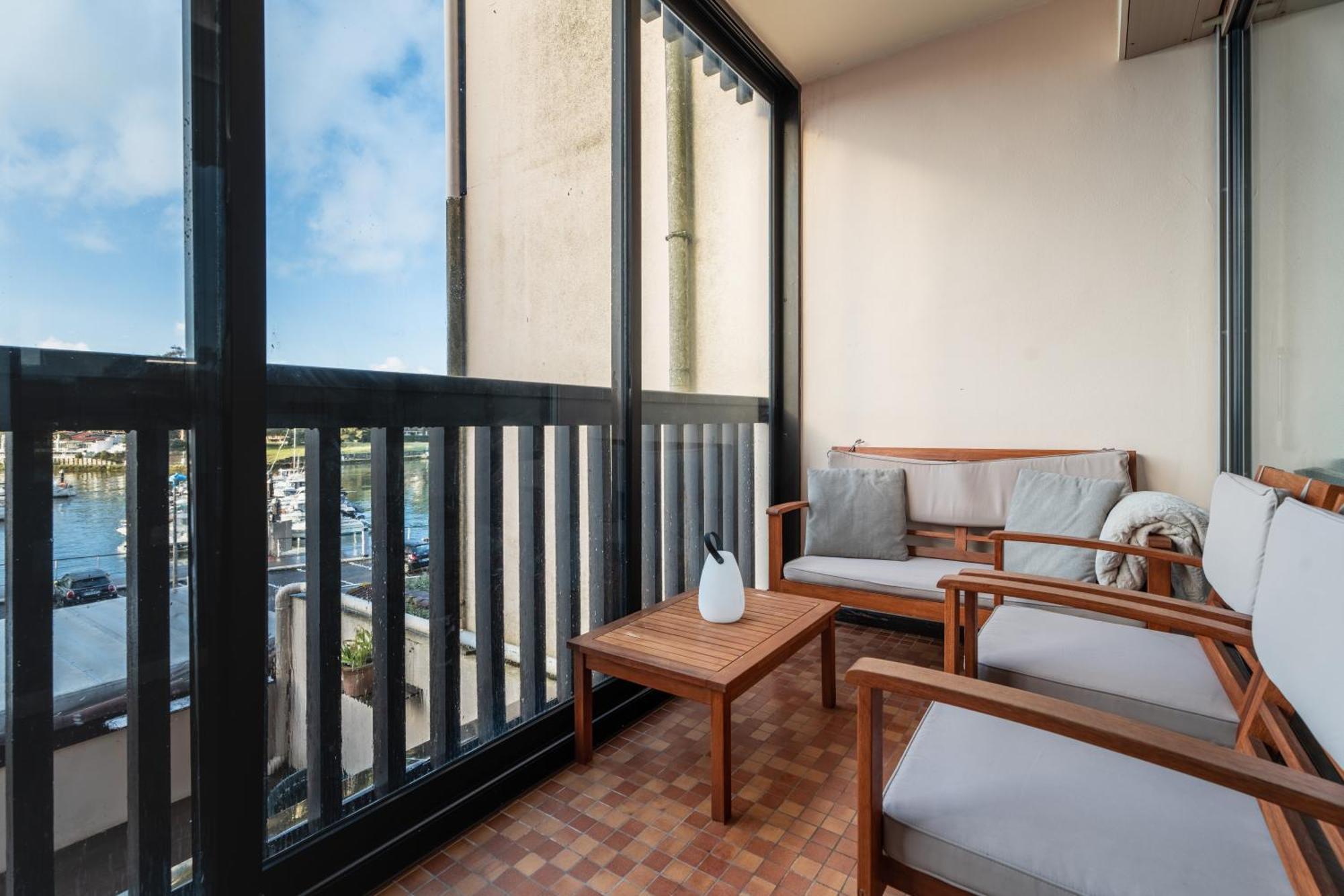 Apartmán Atlantic Selection - Vue Port - Avec Loggia Et Parking Capbreton Exteriér fotografie